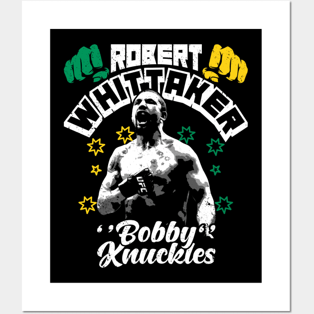 Robert ''Bobby Knuckles'' Whittaker Wall Art by MMAMerch
